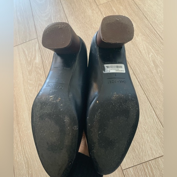 Oak + Fort Block Heel Shoes - Picture 3 of 5